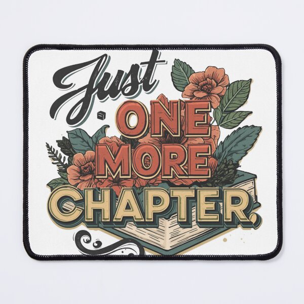 Item preview, Just One More Chapter designed and sold by catcurio.