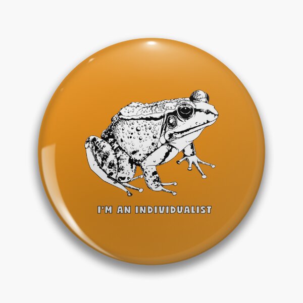 Artikelvorschau, Frosch Individualist Introvertierter Cottagecore Geschenk entworfen und verkauft von Litely.