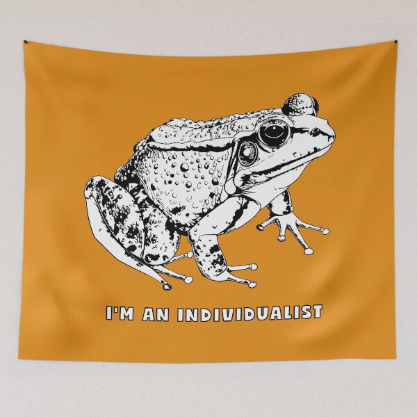 Item preview, Frog Individualist Introvert Cottagecore Gift designed and sold by Litely.