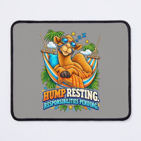 Item preview, Hump Resting. Responsibilities Pending – Funny Camel T-Shirt Animal Graphic Camel T-Shirt designed and sold by Camel & Quirk.
