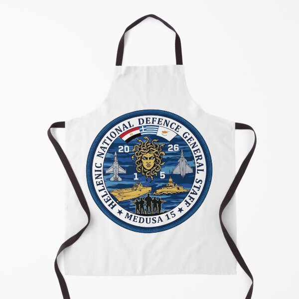 Item preview, Hellenic National Defence General Staff Exercise Medusa 15 Patch designed and sold by CharlieDesings.