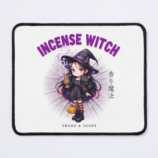 Item preview, Incense Witch Smoke and Scent Halloween Design Graphic Tee v6 designed and sold by DarylWelsh2024.