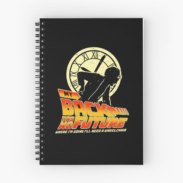 Item preview, My Back Has No Future Wheelchair Humor designed and sold by Glow-Paw-Studio.