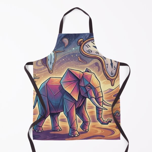 Item preview, Master Time – Surreal Elephant Timekeeper Illustration designed and sold by Dogandesighn.