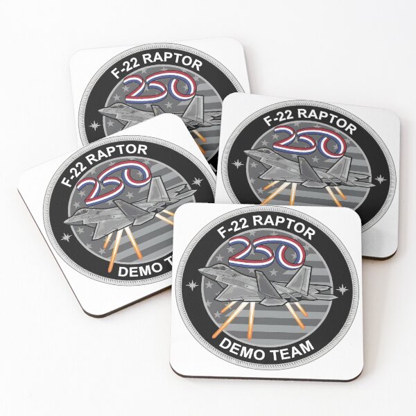 Item preview, USAF F-22 Raptor Demo Team US Semiquincentennial 250th Anniversary Patch designed and sold by CharlieDesings.