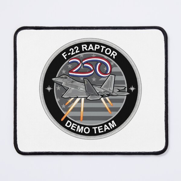 Item preview, USAF F-22 Raptor Demo Team US Semiquincentennial 250th Anniversary Patch designed and sold by CharlieDesings.