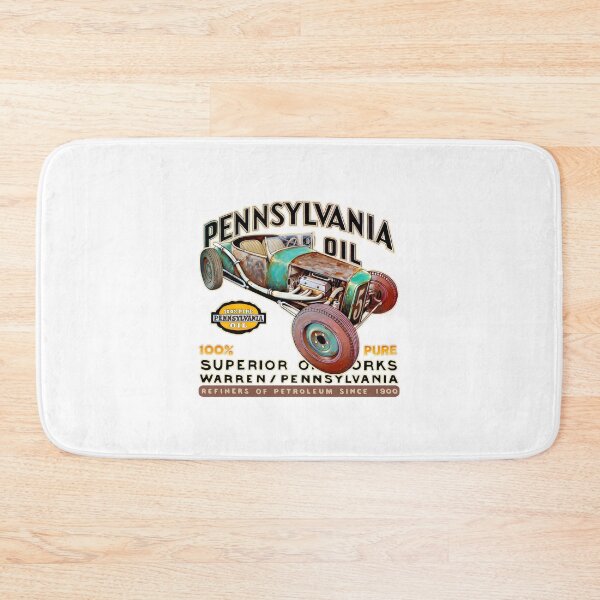 Item preview, Vintage Pennsylvania Motor Oil Classic Garage Advertisement Design designed and sold by TBMBlueMenace.