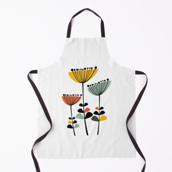 Item preview, Mid Century Modern Flowers 8 designed and sold by alvablakefg.