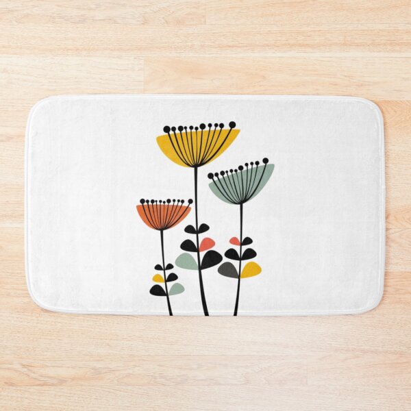 Item preview, Mid Century Modern Flowers 8 designed and sold by alvablakefg.