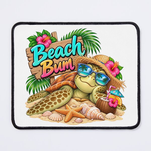 Item preview, Beach Bum Tropical Turtle designed and sold by J-CCreations.