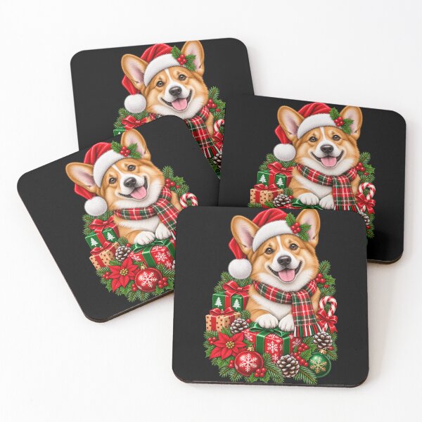 Item preview, Christmas Corgi designed and sold by RockitBaby.