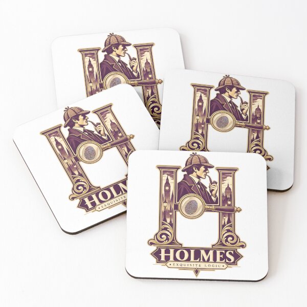 Item preview, Sherlock Holmes: Exquisite Logic Monogram designed and sold by Fenay Designs.
