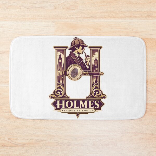 Item preview, Sherlock Holmes: Exquisite Logic Monogram designed and sold by Fenay Designs.