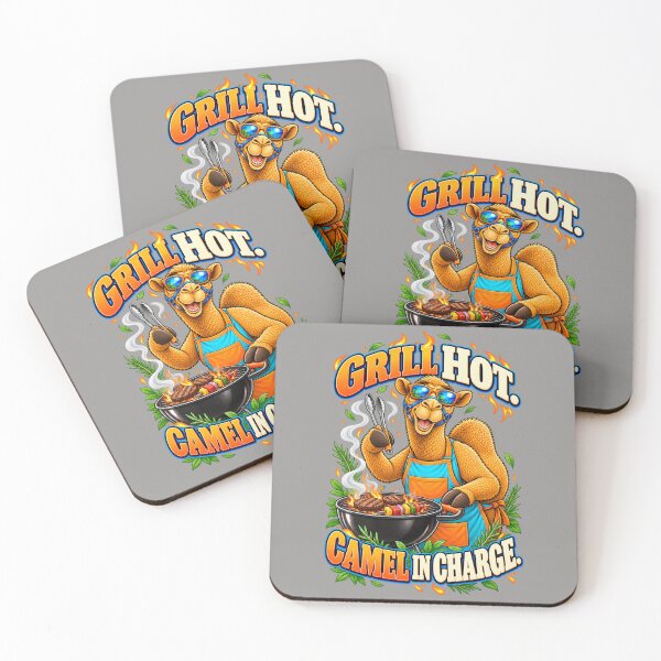 Item preview, Grill Hot. Camel in Charge – Funny Camel T-Shirt Animal Graphic Camel T-Shirt designed and sold by Camel & Quirk.