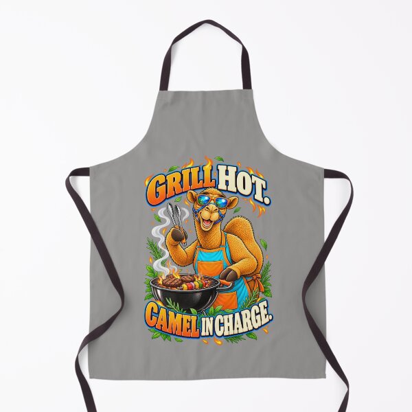 Item preview, Grill Hot. Camel in Charge – Funny Camel T-Shirt Animal Graphic Camel T-Shirt designed and sold by Camel & Quirk.