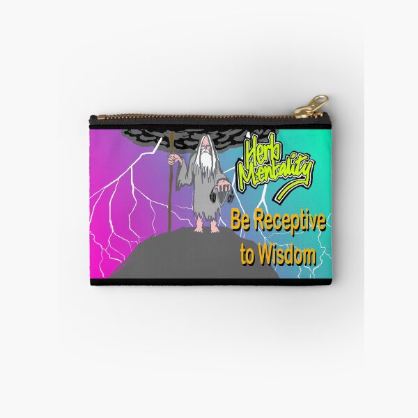 Item preview, Be Receptive to Wisdom (black) designed and sold by Herb-Mentality.