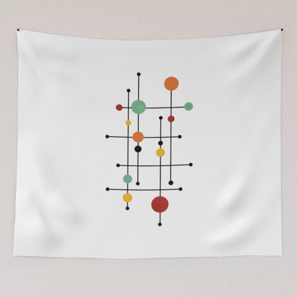 Item preview, Mid Century Modern 17 - Retro Orbit Harmony designed and sold by alvablakefg.