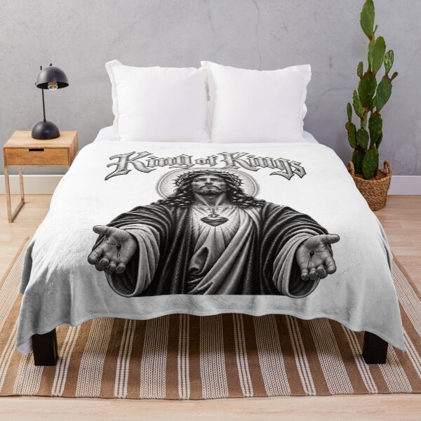 Item preview, King of Kings – Jesus Christ Sacred Heart Christian Design designed and sold by Legacy Apparel Co..