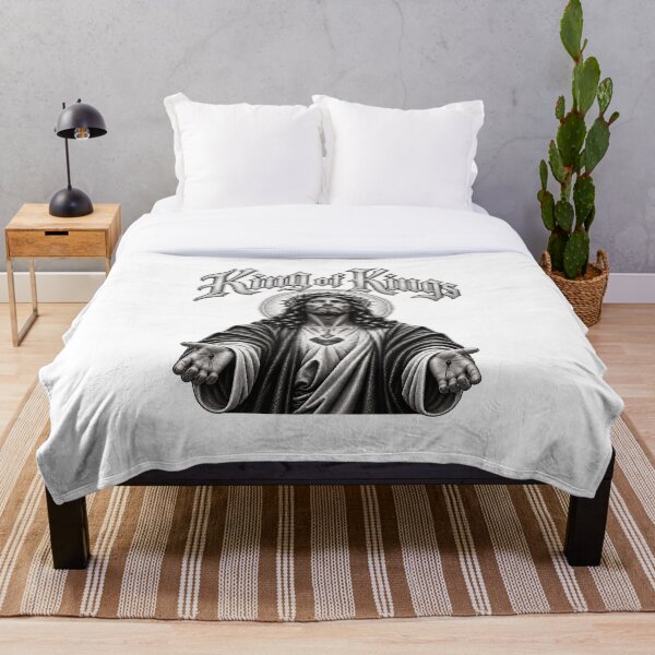 Item preview, King of Kings – Jesus Christ Sacred Heart Christian Design designed and sold by Legacy Apparel Co..