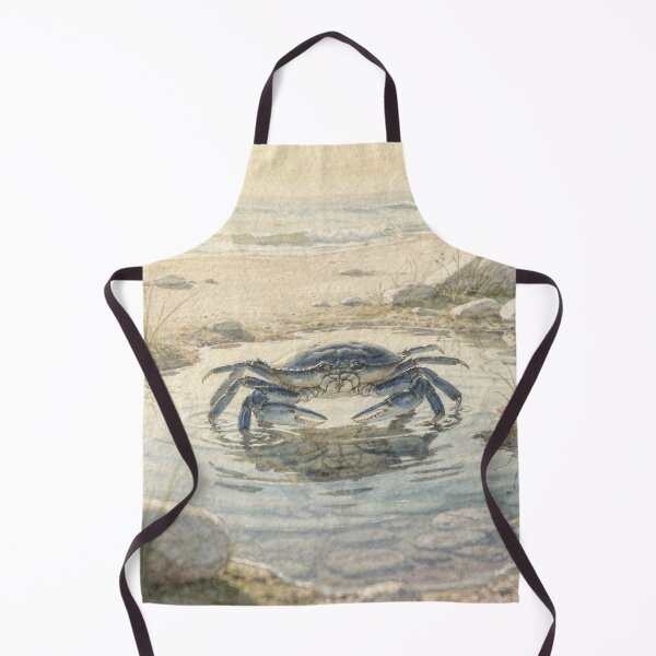 Item preview, Blue Crab in a Coastal Tidal Pool designed and sold by Carnival Studio.