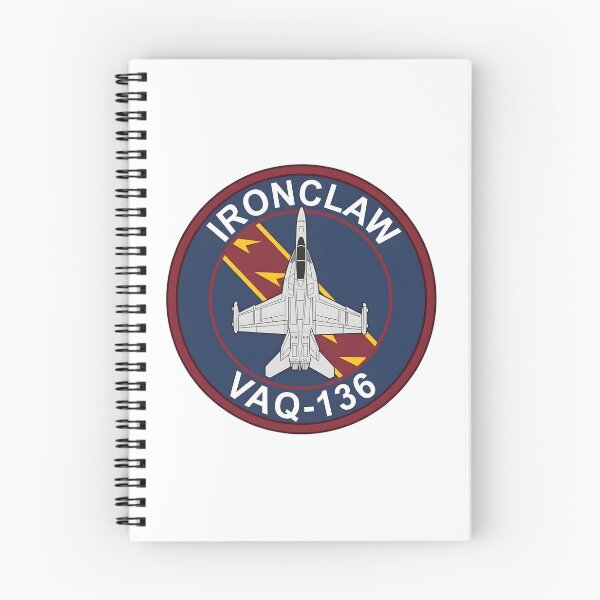 Item preview, US Navy VAQ-136 Gauntlets Ironclaw EA-18G Growler Patch designed and sold by CharlieDesings.
