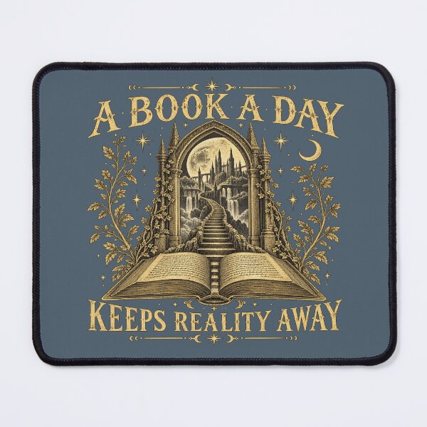 Item preview, Gothic Fantasy Book Lover Portal designed and sold by POD DYNASTY | Original Print On Demand T-Shirt Graphics.