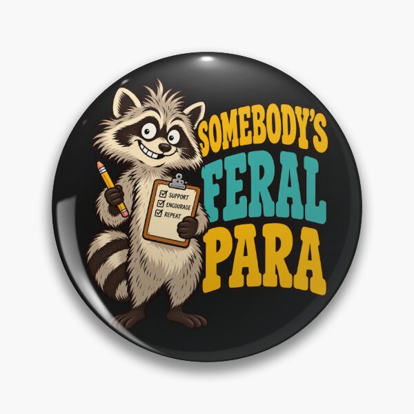 Item preview, Somebody's feral para designed and sold by HiPatti.