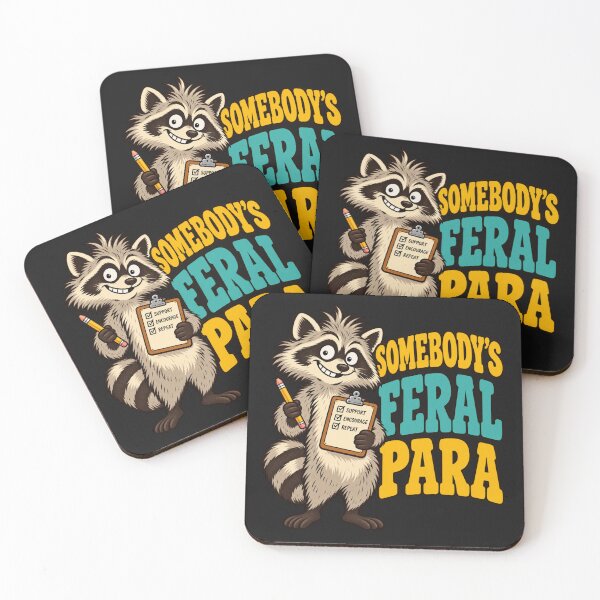 Item preview, Somebody's feral para designed and sold by HiPatti.