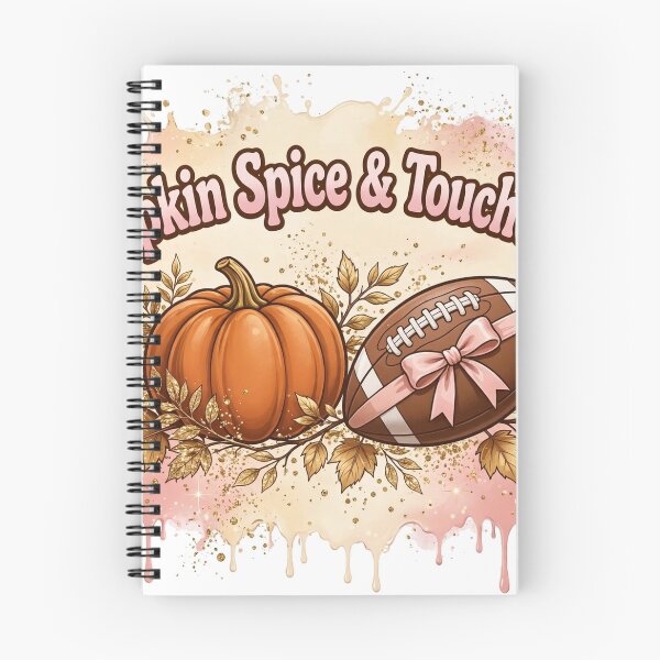 Item preview, Pumpkin Spice and Touchdowns Mama 2027 Shirt | Fall Football Mom Tee designed and sold by remoteart.
