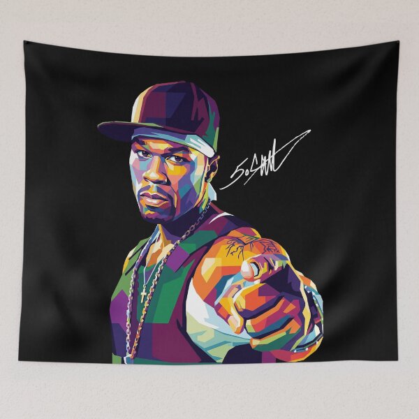 Item preview, 50 Cent Wpap Pop Art designed and sold by SiksisArt.