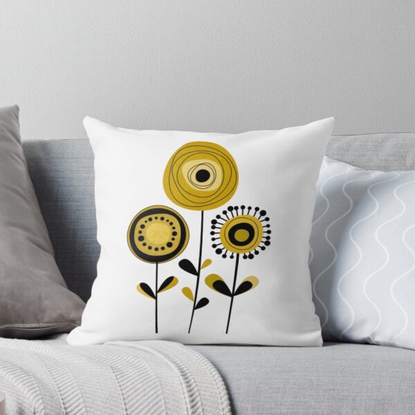 Item preview, Mid Century Modern Flowers 9 designed and sold by alvablakefg.