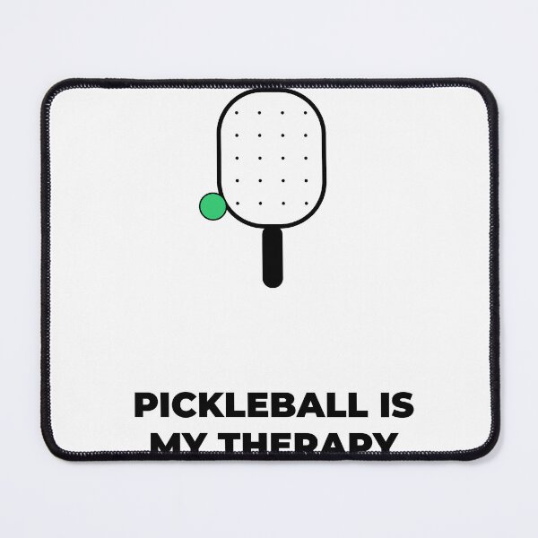 Item preview, Pickleball Is My Therapy Funny Quote designed and sold by CourtCultureHQ.