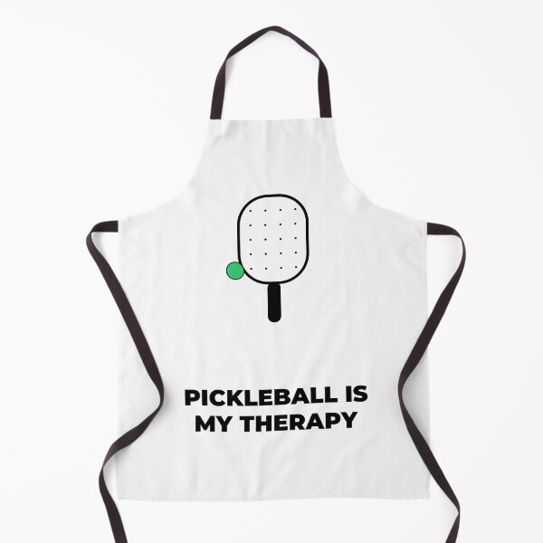 Item preview, Pickleball Is My Therapy Funny Quote designed and sold by CourtCultureHQ.