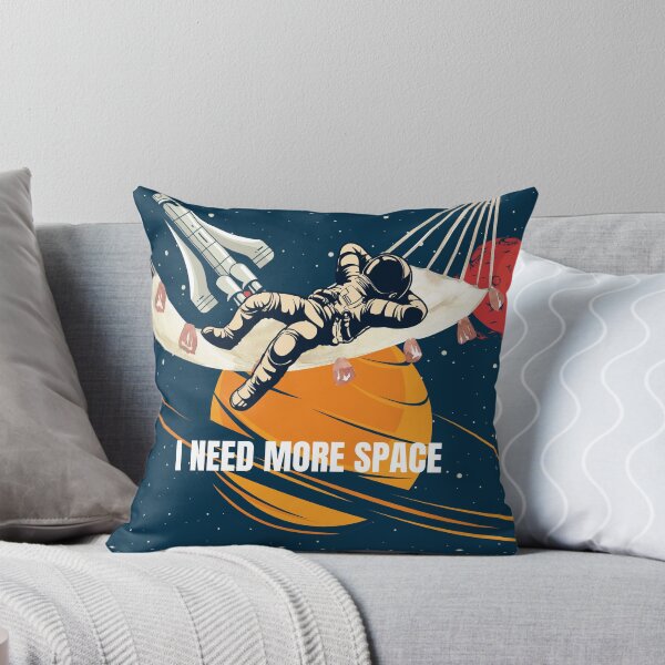 Item preview, I need more space astronaut relaxing in space designed and sold by esmadesigns.