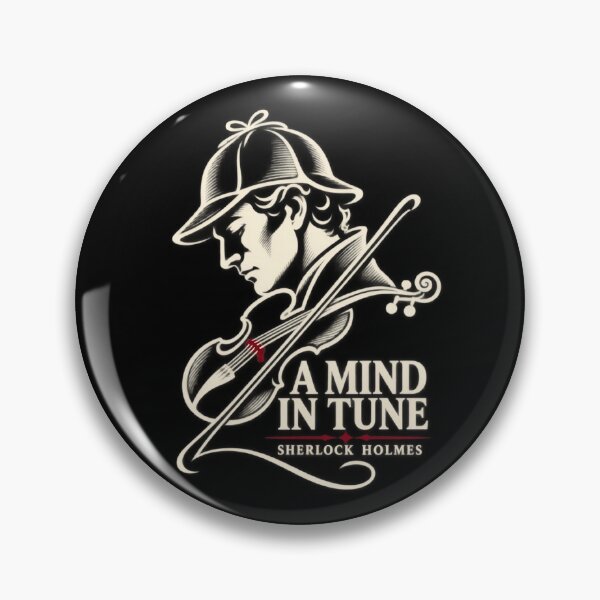Artikelvorschau, Sherlock Holmes: Ein Porträt eines klangvollen Geistes entworfen und verkauft von Fenay Designs.