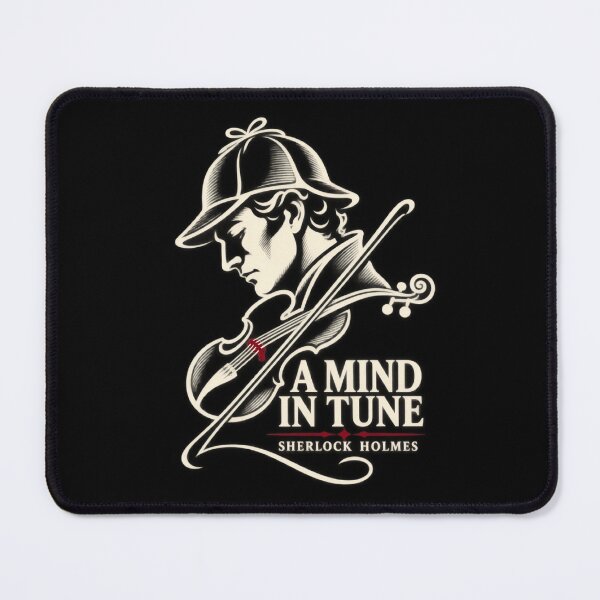 Item preview, Sherlock Holmes: A Mind in Tune Violin Portrait designed and sold by Fenay Designs.