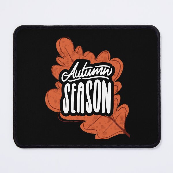 Item preview, Autumn Season – Cozy Fall Leaves Typography designed and sold by RICENO.