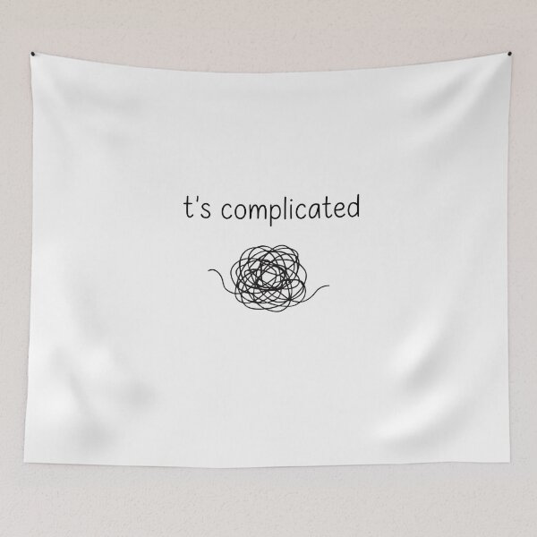 Item preview, Mental Overload – Tangled Thoughts Minimalist Design designed and sold by StickerNestYou.