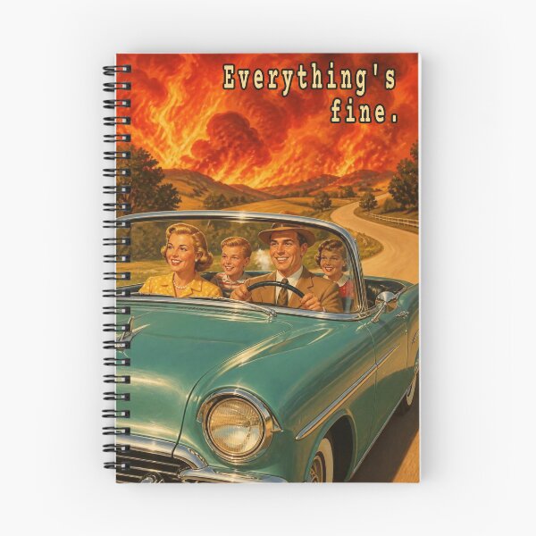 Item preview, Just keep driving, everything's fine. designed and sold by Jason A. Clark.