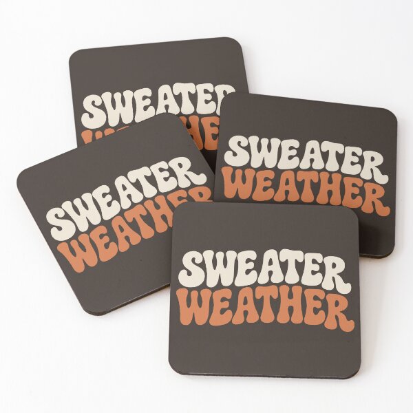 Item preview, Sweater Weather Retro Cozy Fall Typography designed and sold by MavtM.
