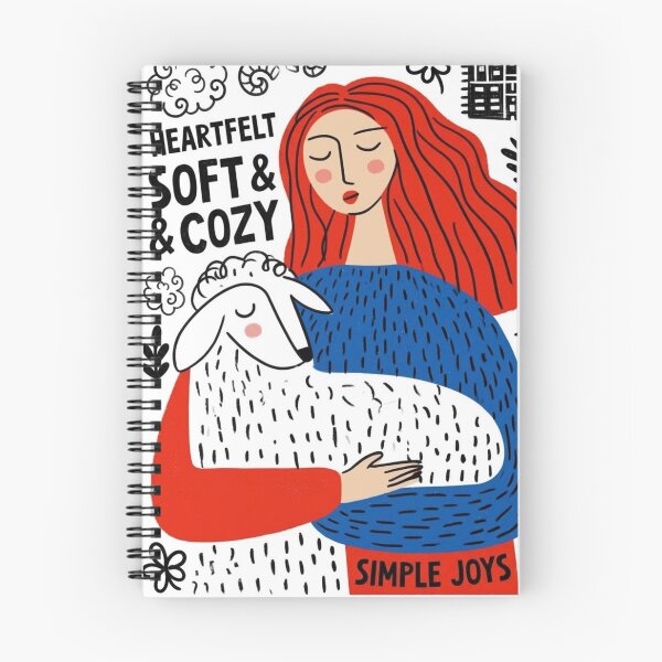 Item preview, Sheared Audacity: Redhead Aggressively Snuggles Sheep for 'Simple Joy' Points designed and sold by Print Fiction.