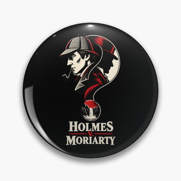 Item preview, Sherlock Holmes vs Moriarty Crimson Question designed and sold by Fenay Designs.