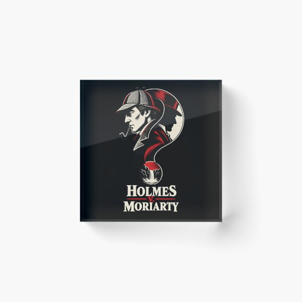 Item preview, Sherlock Holmes vs Moriarty Crimson Question designed and sold by Fenay Designs.