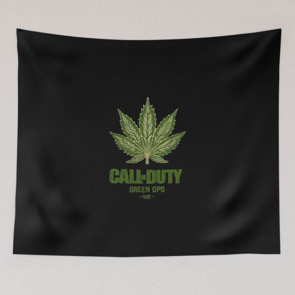 Item preview, Vintage Distressed Green Herb Leaf Military Parody Graphic designed and sold by clowesnasmer.
