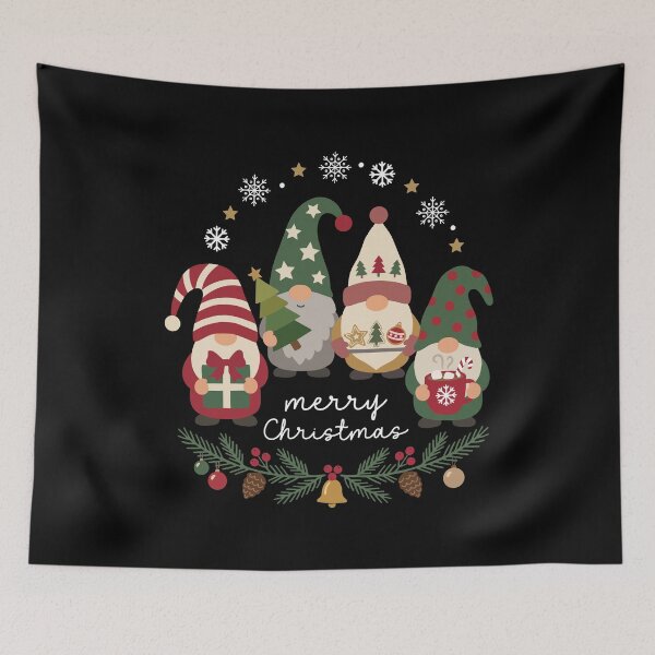Item preview, Merry Christmas Gnome Family Cozy Holiday Celebration Crew designed and sold by FreshVibe Prints.