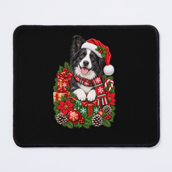 Item preview, Christmas Border Collie designed and sold by RockitBaby.