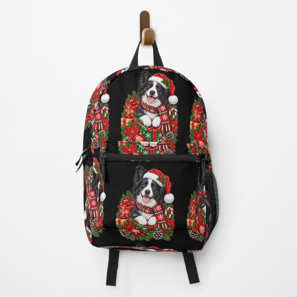 Item preview, Christmas Border Collie designed and sold by RockitBaby.