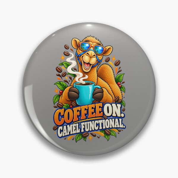 Item preview, Coffee On. Camel Functional – Funny Camel T-Shirt Animal Graphic Camel T-Shirt designed and sold by Camel & Quirk.