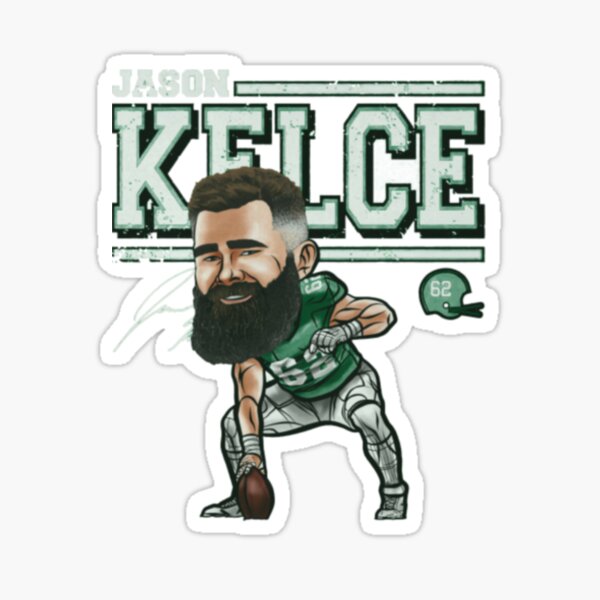 Item preview, Bearded Football Player Chibi Sports Caricature Art designed and sold by clowesnasmer.