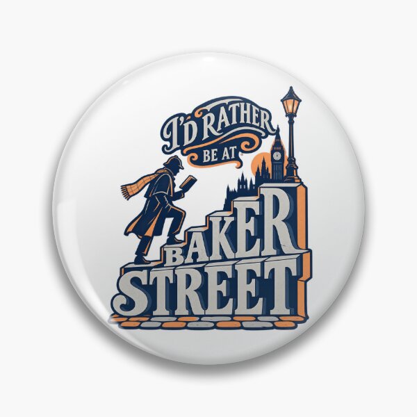 Item preview, Sherlock Holmes: Rather Be at Baker Street designed and sold by Fenay Designs.